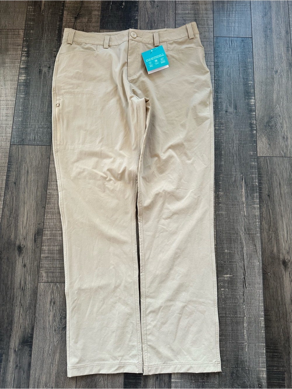Willit Hiking Outdoor Pants UPF 50 Sun Protection Women's 12 TanLightweight NEW